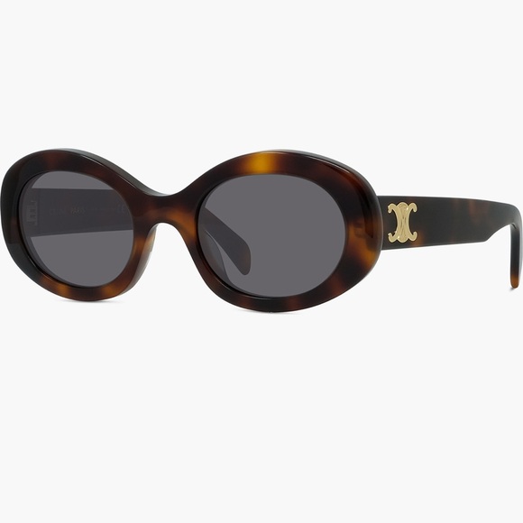 Celine Triomphe Oval Sunglasses - Picture 1 of 7